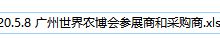 2020广州世界农博会参展商和采购商-会刊大全